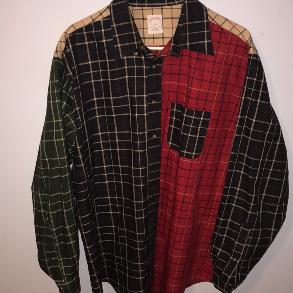BROOKS BROTHERS multicolor button up